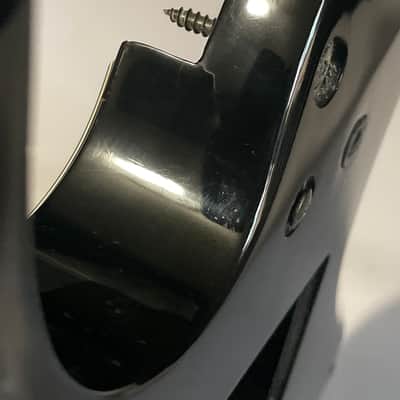 2010 Indonesian Ibanez RG350EX Black Strat Basswood Guitar Body Floyd Ready (Rough Shape) image 23