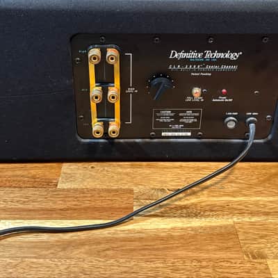 Definitive technology CLR 3000 center channel speaker home theater image 8
