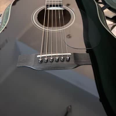 Collings Custom D1 Black Top/ Dog Hair 2025 - Gloss image 7