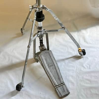 Pearl Vintage Hi-Hat Hi Hat Cymbal Stand Dual Foot Spike to Rubber image 1