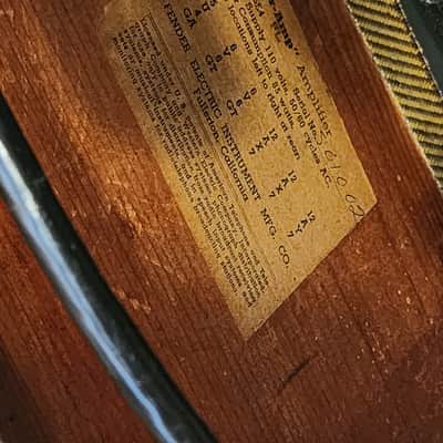 Fender Super 5E4 Narrow Panel 18-Watt 2x10" Guitar Combo 1955 - Tweed image 8