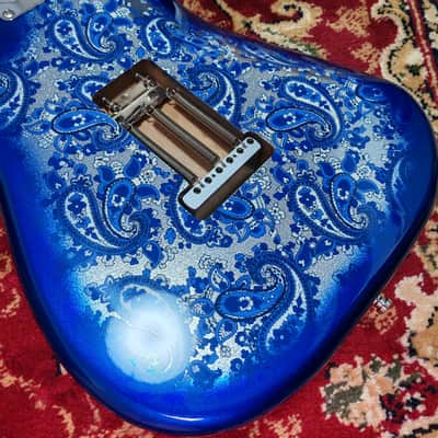2025 Fender Japan Limited Edition Indigo Paisley Stratocaster, Fender Flagship Tokyo Store Exclusive Color, MIJ JD25 image 20