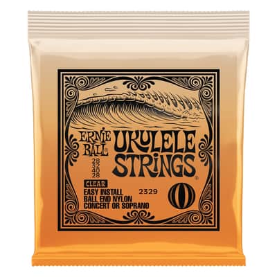 Ernie Ball 2329 Nylon Ukulele Strings Clear Bild 1