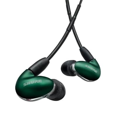 Shure SE846G2JD Jade SE846 Quad-driver earphones, with professional black 64" cable image 1