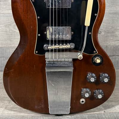 Gibson SG Standard with Maestro Vibrola 1970 - Cherry image 2