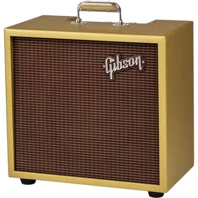 NEW ! 2024 Gibson Falcon 5 1x10 Combo - Bizarre Guitar 50th Anniversary Limited Edition - Gold Top Vinyl Oxblood Grille - Celestion Creamback Speaker - Authorized Dealer image 4