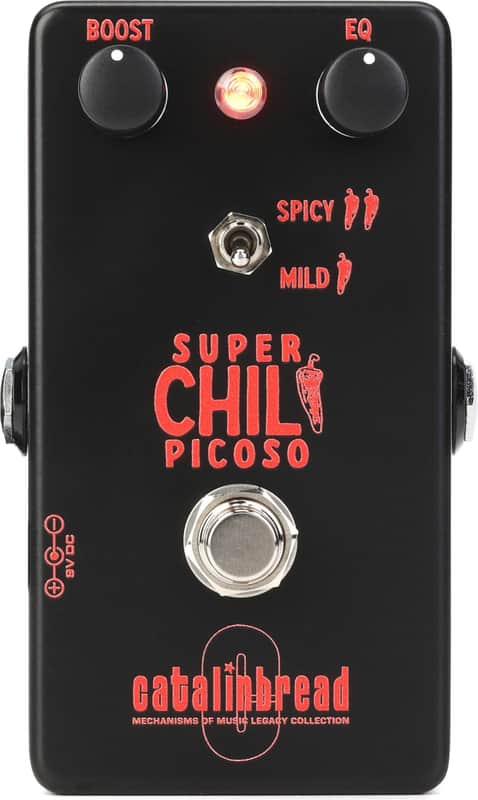 Catalinbread Super Chili Picoso Boost Reissue Pedal image 1