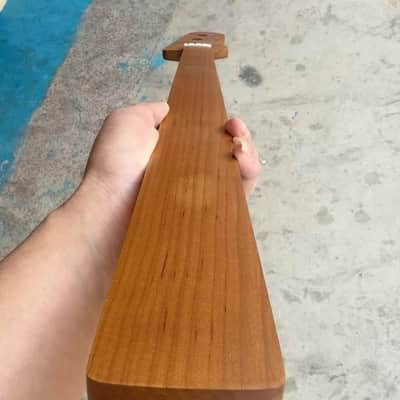 Fretless Roasted Maple Fretless Jazz Bass Neck image 3