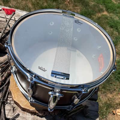 Gretsch Broadkaster 6.5x14 Snare Drum - Antique Maple Gloss image 6