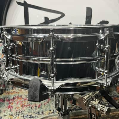 Ludwig – Mark Schulman Collection 5x14" LB400BT Brass Edition Supraphonic Tube Lug Snare Drum, 10 Tube Lugs image 12