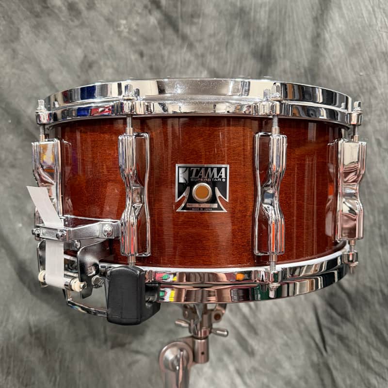 Tama Superstar Mastercraft AW456 6.5x14 Snare 1982 - Super Mahogany image 1