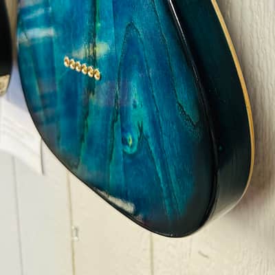 Warmoth Telecaster “ Latellacaster” 2026 - Teal nitro image 7
