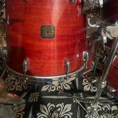 Gretsch Drum Jasper maple USA 1982 Wine red image 19