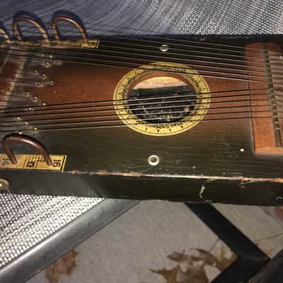 1920's Ukelin Manufacturers Advertising Co. Violin and Hawaiian Ukulele Combined Two Hole Ukelin 1929 image 17