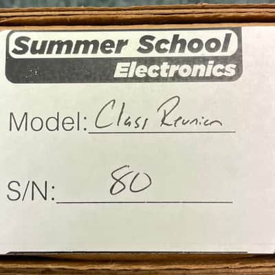 Summer School Electronics The Class Reunion Parallel Drive Fuzz Guitar Effects Pedal #80 image 3