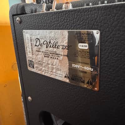 Fender Hot Rod DeVille 212 (USA, erste Serie) - Schwarz image 3