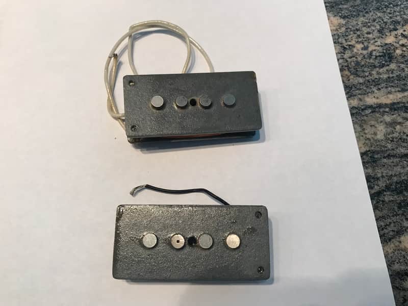 Fender 1971 Precision Bass Pickups 1971 - Grey Bottom image 1