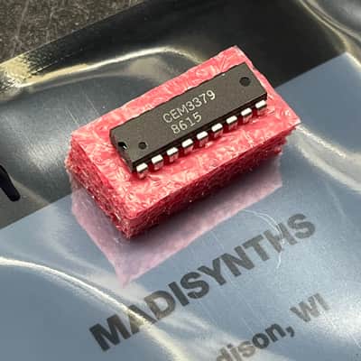 ORIGINAL Curtis CEM3379 Synthesizer IC for Ensoniq ESQ-1 (both), ESQ-M, SQ-80, Sequential Prophet-2000/2002, Doepfer A-107/109 image 2