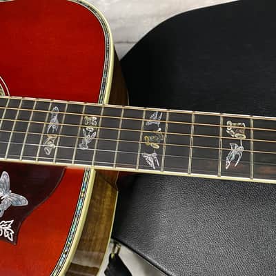 NEW! Gibson Hummingbird Custom Koa - Dealer Select - Autumnburst - Authorized Dealer - Custom Shop - 4.75 lbs - G07701 image 8
