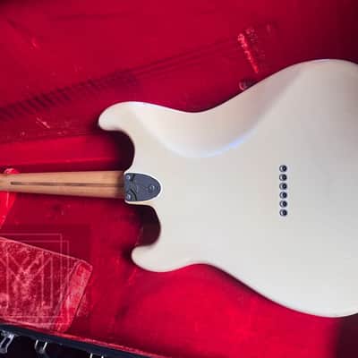 1975 Fender Stratocaster Hardtail Custom Colour Olympic White RARE WOODSTOCK HENDRIX image 4