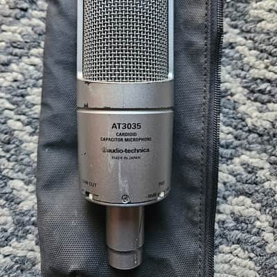 Audio-Technica AT3035 Large Diaphragm Cardioid Condenser Microphone 2010s - Silver image 2