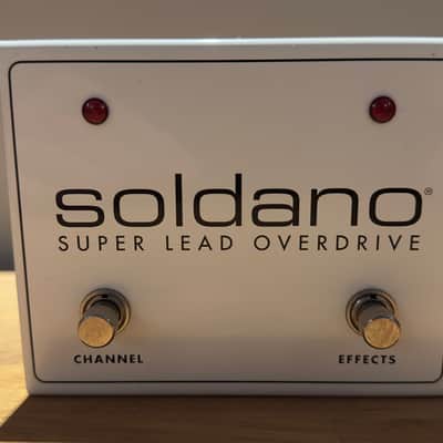 Soldano SLO-100 Custom Shop 2-Channel 100-Watt - Serial #1 - Salt & Pepper image 12