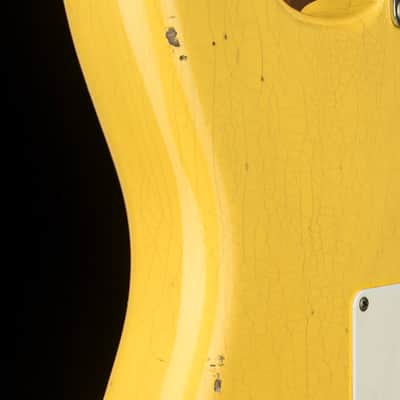 Fender Custom Shop Empire 59 Transition Stratocaster Relic - Aged Canary Yellow #19541 image 12