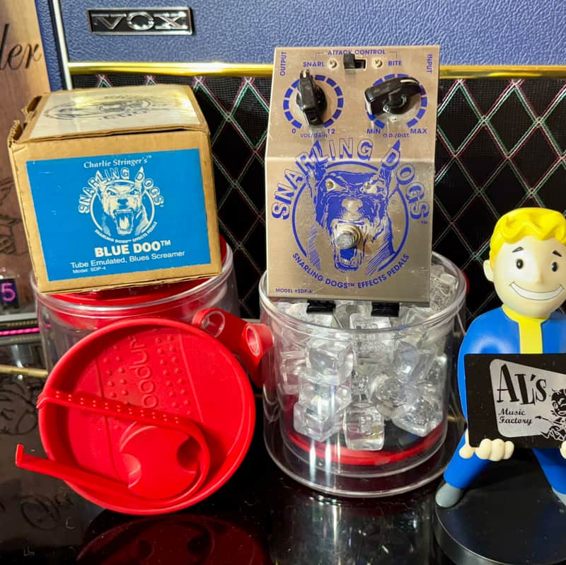 Sterling Dog Charlie Stringer’s BLUE DOO Model SP-4 Tube Emulated Blues Screamer ( New Old Stock image 1
