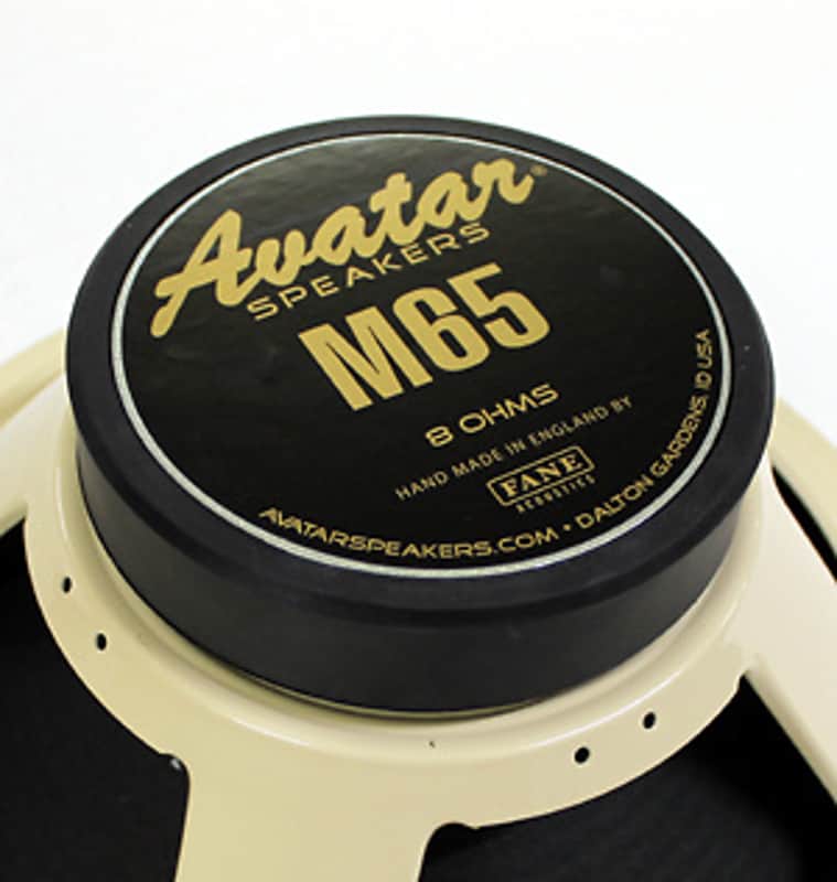 New Avatar M65 12"   8 ohm or 16 ohm  Made in England by Fane, guitar amp cabinet speaker image 1