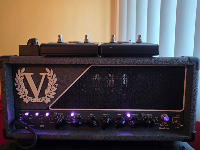 Victory Amps VX100 The Super Kraken Heritage Series 100-Watt Guitar Head 2010s - Dark Gray image 1