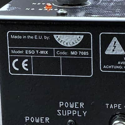 1998 'New Old Stock' ESO 'T-Mix' Professional DJ Turntable Mixer Controller image 8
