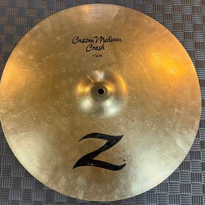 Zildjian 17" Z Custom Medium Crash Cymbal 1993 - 2001 - Brilliant image 1