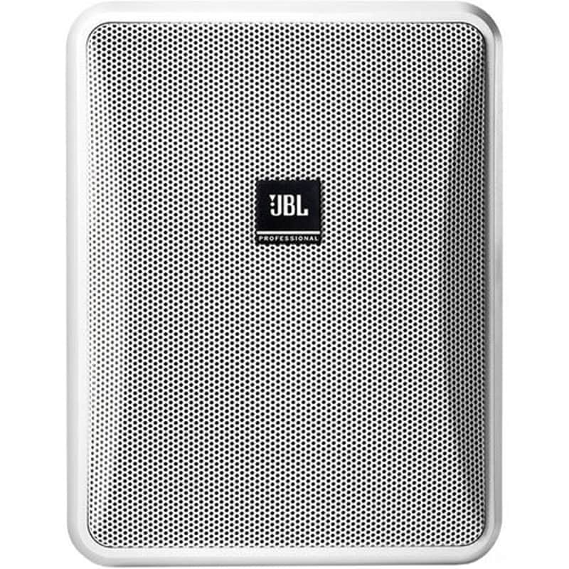 JBL Control 25-1 Indoor/Outdoor Surface-Mount Speakers - White (Priced as Single, Sold as Pair) - (B-Stock) image 1