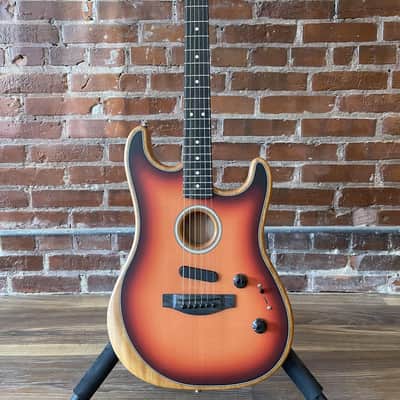 Fender 2021 American Acoustasonic Strat w/ Gig Bag image 2