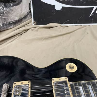 Gibson Les Paul Standard Guitar -Repaired/Routed/Re-finished-Read Description! 1969 Goldtop->Black image 6