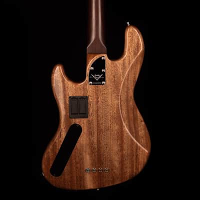Fender Custom Shop Masterbuilt Jason Smith Custom Classic Jazz Bass NOS Zebrawood Natural With Case image 8