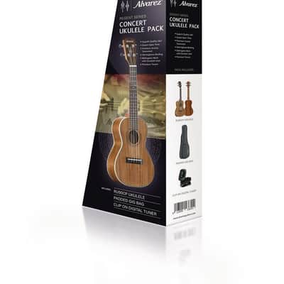 Alvarez Regent Concert Ukulele Pack w/Tuner and Gig bag (RU90CP) image 6