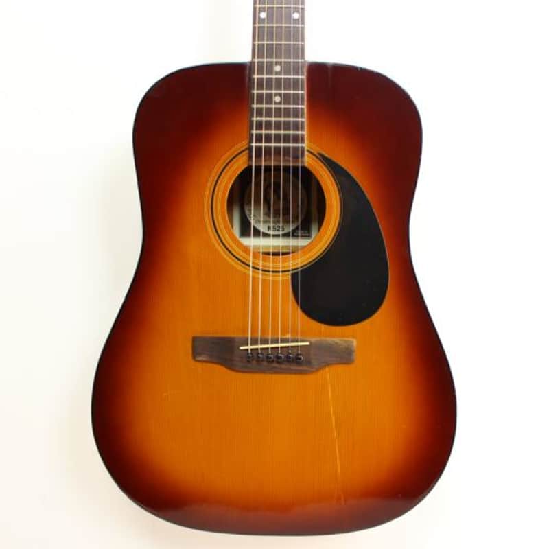 Used Santa Rosa K525 DREADNOUGHT Acoustic Guitar Sunburst image 1