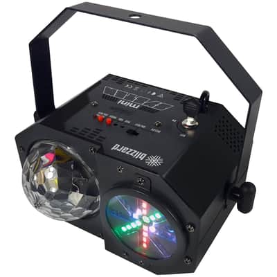 Blizzard Lighting Minisystem 4-In-1 RGB LED Party DJ Effect Laser FX Lights 8Pk image 3