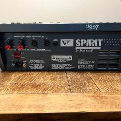 Soundcraft Spirit Power Station - Lexicon Effects - 1990s - Grey image 4