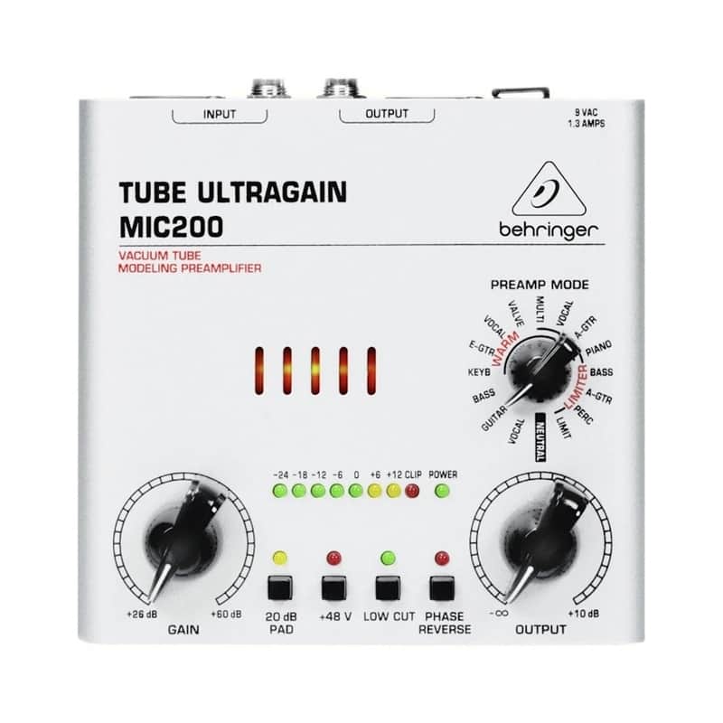 NEW OLD STOCK Behringer Tube Ultragain MIC200 image 1