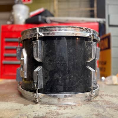 1970s Sonor Phonic Tom 8"x12" in Black Wrap image 4