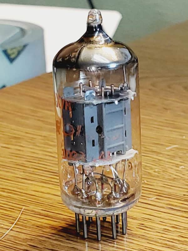 12AX7A/ECC83 Mullard copper post / 161 etched code MaxiPreamp2/TV7 tested (1) tube lot image 1