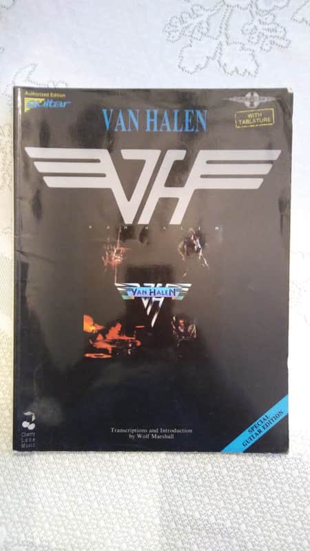 Van Halen 1st album Guitar Tab Song Book 1990 Cherry Lane image 1
