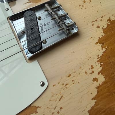 2024 Fender Custom Shop Esquire Telecaster 50s Limited Edition Super Heavy Relic - Aged White Blonde image 11