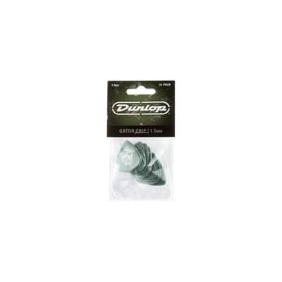 Dunlop 417P Gator Grip Green 1.5mm (12-Pack) - Set of Picks image 4
