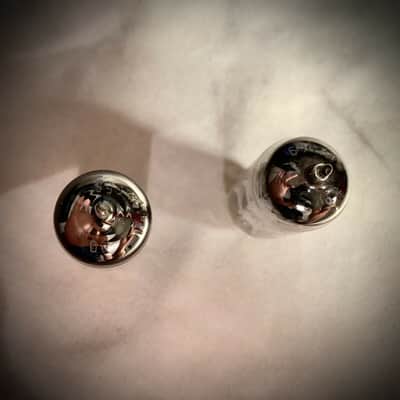 Two Paired Telefunken ECC803's 1968 Ulm Gold Pin/Diamond 1968 image 4