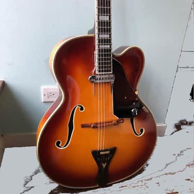 Albanus archtop circa 1957-1965 Sunburst image 4