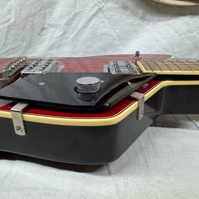 Gretsch G6199 Billy-Bo Jupiter Thunderbird Guitar with COA + Case - MIJ Made In Japan - Red image 15