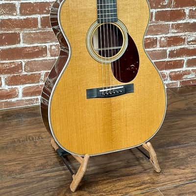 Huss and Dalton TOM-R Custom 2021 Natural, Thermo Cured Red Spruce & Indian RW (Authorized Dealer) image 2